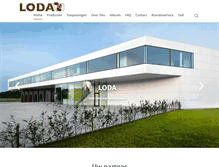 Tablet Screenshot of loda.be